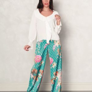 conjunto blusa y pantalón fiesta