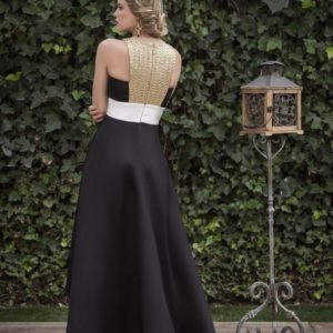 vestido elegante para boda de noche