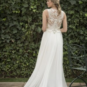 vestido de novia romántico