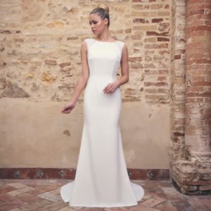 moda vestidos de novia simples