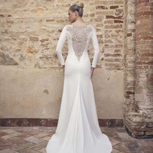 Vestido de novia espalda v