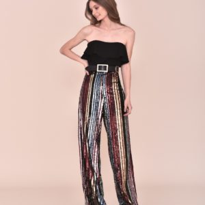 Conjunto pantalón talle alto fiesta 2020