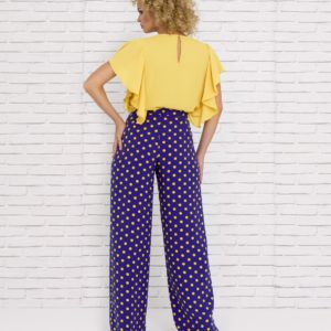 Polka dot party trousers spring 2020