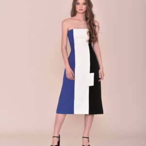 Vestido comunión Style tricolor palabra de honor 2020