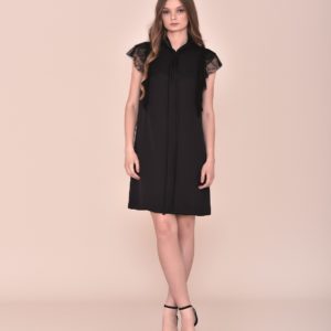 Vestido corto cóctel negro