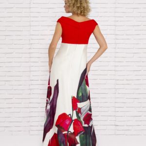 Summer 2020 printed party dress