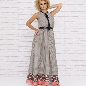 Long-striped party dress 2020