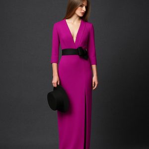 vestido largo para bodas de otoño